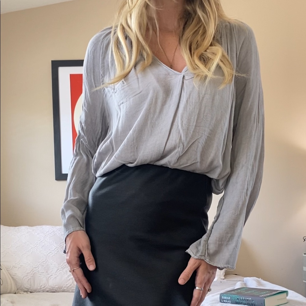 Lightweight Grey Blouse